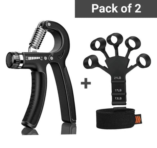 Finger aur Hand Gripper Combo  Complete Grip Strength Training Set