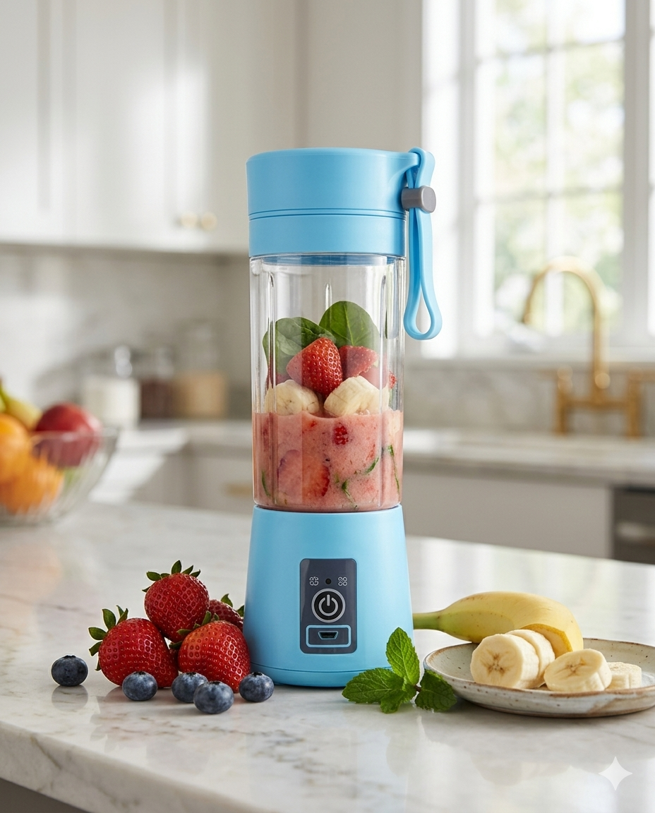 Portable Blender – Blend Fresh Smoothies Anytime, Anywhere