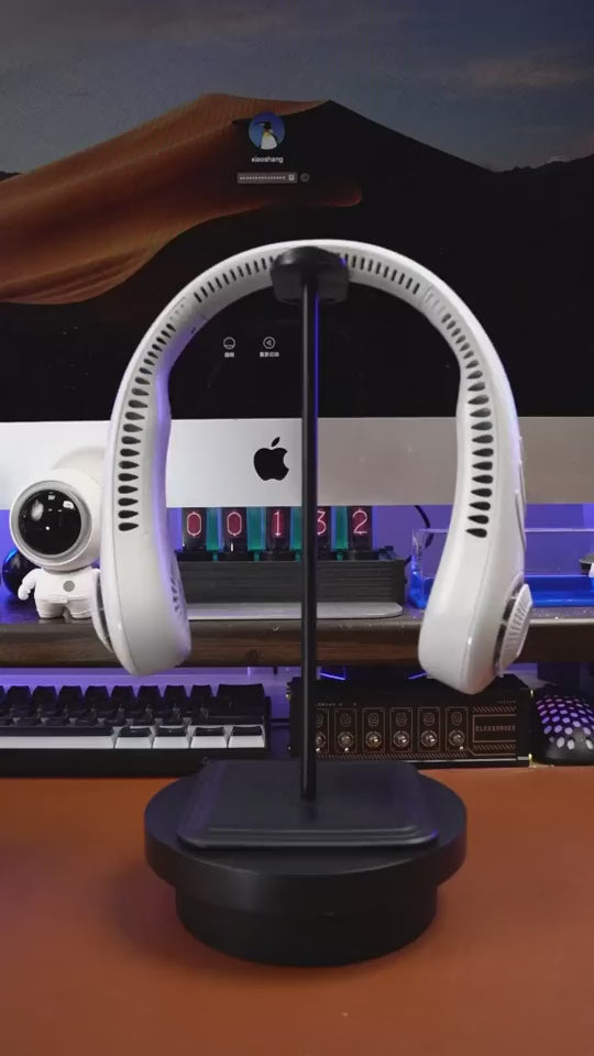 Bladeless Neck Fan – Hands-Free Portable Cooling